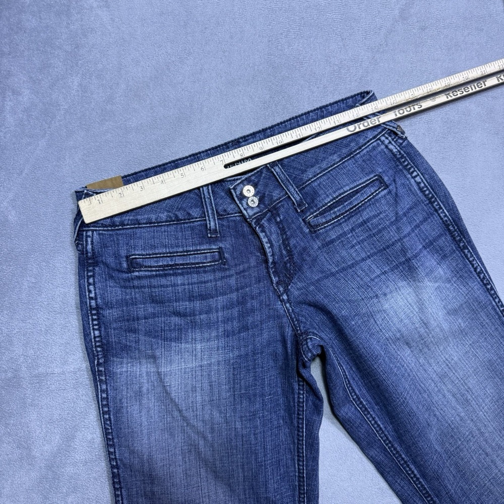 Ariat Jeans Womens 28L (30x36) Trouser Bluebell Flared Rodeo Midrise Boho USA - Picture 6 of 9